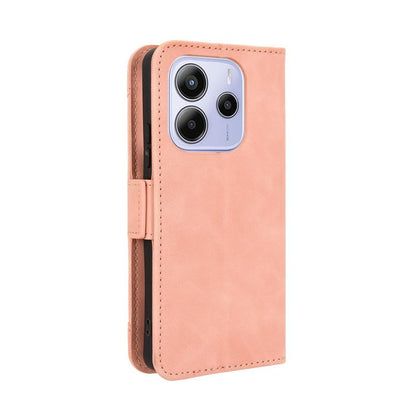 Skin Feel Calf Texture Card Slots Leather Phone Case, For Redmi Note 14 4G 164.84mm EU Version, For Redmi Turbo 4 Pro 5G, For Redmi K80 / K80 Pro, For Redmi Note 14 Pro 4G