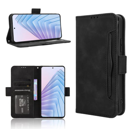 Skin Feel Calf Texture Card Slots Leather Phone Case, For Redmi A5 4G 173.3mm, For Redmi Note 14 4G 164.84mm EU Version, For Redmi Turbo 4 Pro 5G, For Redmi K80 / K80 Pro