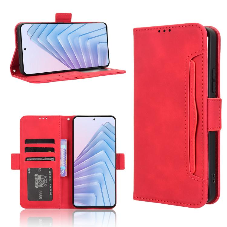 Skin Feel Calf Texture Card Slots Leather Phone Case, For Redmi A5 4G 173.3mm, For Redmi Note 14 4G 164.84mm EU Version, For Redmi Turbo 4 Pro 5G, For Redmi K80 / K80 Pro