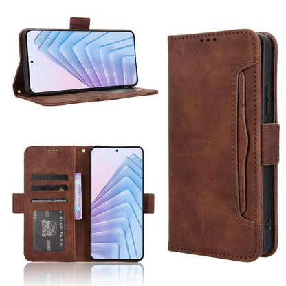 Skin Feel Calf Texture Card Slots Leather Phone Case, For Redmi K80 Ultra, For Redmi A5 4G 173.3mm, For Redmi Note 14 4G 164.84mm EU Version, For Redmi Turbo 4 Pro 5G