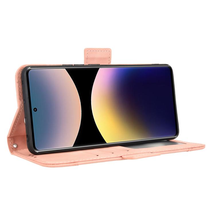 Skin Feel Calf Texture Card Slots Leather Phone Case, For Redmi Note 14 Pro 4G, For Redmi Note 14 4G Global 163.25mm, For Redmi Note 14 Pro+ 5G, For Redmi 14C 4G