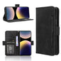 Skin Feel Calf Texture Card Slots Leather Phone Case, For Redmi Note 14 Pro 4G, For Redmi Note 14 4G Global 163.25mm, For Redmi Note 14 Pro+ 5G, For Redmi 14C 4G