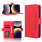 Skin Feel Calf Texture Card Slots Leather Phone Case, For Redmi Note 14 Pro 4G, For Redmi Note 14 4G Global 163.25mm, For Redmi Note 14 Pro+ 5G, For Redmi 14C 4G