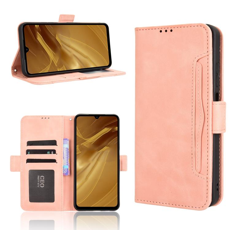 Skin Feel Calf Texture Card Slots Leather Phone Case, For Redmi K80 Ultra, For Redmi A5 4G 173.3mm, For Redmi Note 14 4G 164.84mm EU Version, For Redmi Turbo 4 Pro 5G
