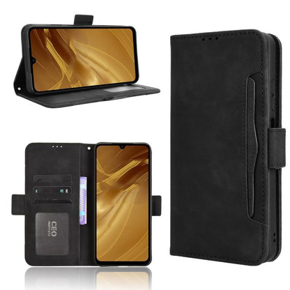 Skin Feel Calf Texture Card Slots Leather Phone Case, For Redmi A5 4G 173.3mm, For Redmi Note 14 4G 164.84mm EU Version, For Redmi Turbo 4 Pro 5G, For Redmi K80 / K80 Pro