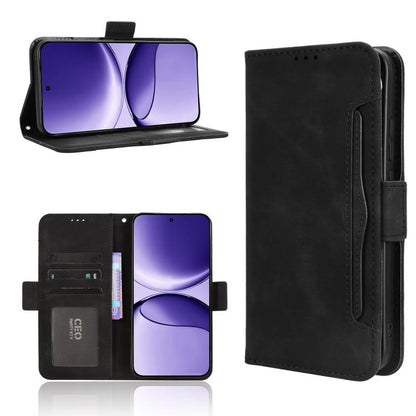 Skin Feel Calf Texture Card Slots Leather Phone Case, For Redmi A5 4G 173.3mm, For Redmi Note 14 4G 164.84mm EU Version, For Redmi Turbo 4 Pro 5G, For Redmi K80 / K80 Pro