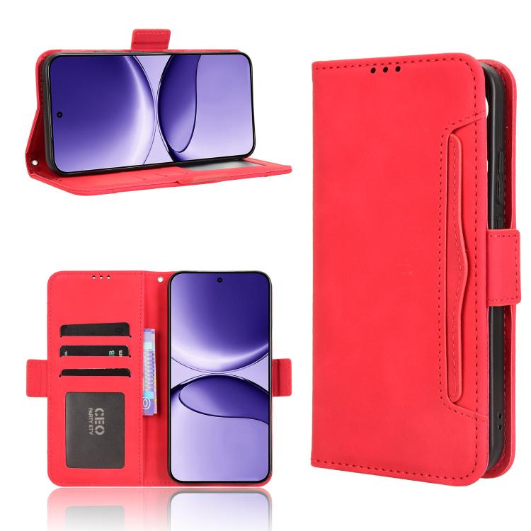 Skin Feel Calf Texture Card Slots Leather Phone Case, For Redmi A5 4G 173.3mm, For Redmi Note 14 4G 164.84mm EU Version, For Redmi Turbo 4 Pro 5G, For Redmi K80 / K80 Pro