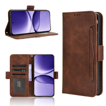 Skin Feel Calf Texture Card Slots Leather Phone Case, For Redmi A5 4G 173.3mm, For Redmi Note 14 4G 164.84mm EU Version, For Redmi Turbo 4 Pro 5G, For Redmi K80 / K80 Pro