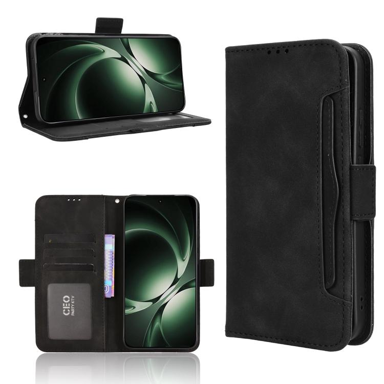 Skin Feel Calf Texture Card Slots Leather Phone Case, For Redmi 15C 5G / 4G Global 171mm / Poco C85 4G, For Xiaomi 15T Pro 5G, For Xiaomi 15T 5G, For Redmi K80 Ultra
