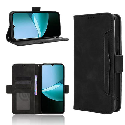 Skin Feel Calf Texture Card Slots Leather Phone Case, For Redmi 15C 5G / 4G Global 171mm / Poco C85 4G, For Xiaomi 15T Pro 5G, For Xiaomi 15T 5G, For Redmi K80 Ultra