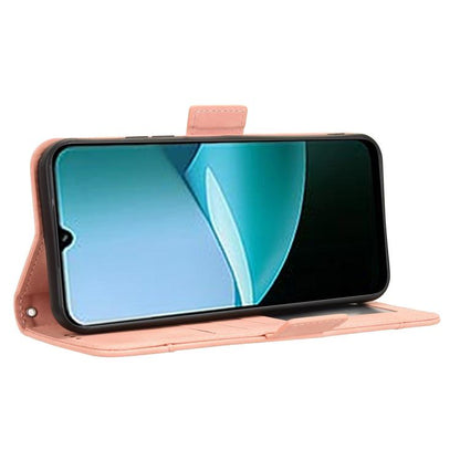 Skin Feel Calf Texture Card Slots Leather Phone Case, For Redmi 15C 5G / 4G EU 173mm / Poco C85 5G, For Xiaomi Poco M7 4G 169mm, For Redmi 15 5G Global / 15 4G SEA 169.5mm, For Redmi 15 5G / 4G EU 171mm