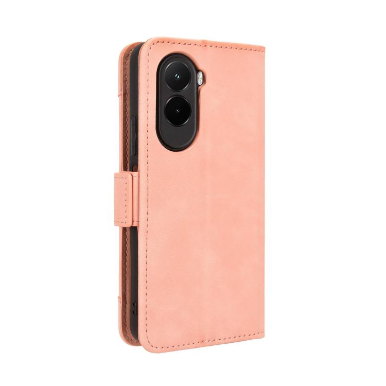 Skin Feel Calf Texture Card Slots Leather Phone Case, For Xiaomi Poco M7 4G 169mm, For Redmi 15 5G Global / 15 4G SEA 169.5mm, For Redmi 15 5G / 4G EU 171mm, For Redmi 15C 5G / 4G Global 171mm / Poco C85 4G