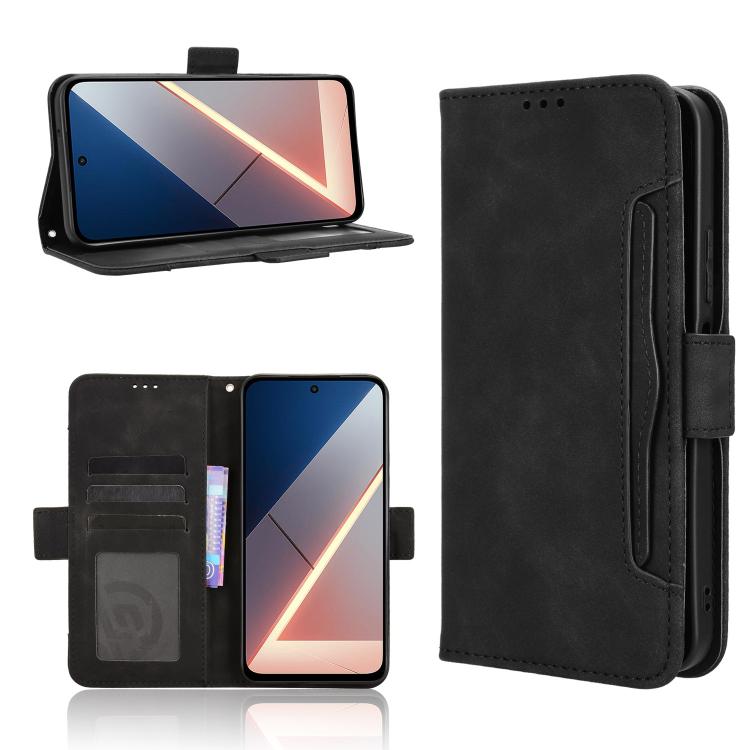 Skin Feel Calf Texture Card Slots Leather Phone Case, For Xiaomi 17, For Redmi 15C 5G / 4G EU 173mm / Poco C85 5G, For Xiaomi Poco M7 4G 169mm, For Redmi 15 5G Global / 15 4G SEA 169.5mm