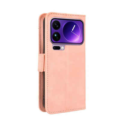Skin Feel Calf Texture Card Slots Leather Phone Case, For Xiaomi 17 Pro Max, For Xiaomi 17 Pro, For Xiaomi 17, For Redmi 15C 5G / 4G EU 173mm / Poco C85 5G