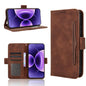 Skin Feel Calf Texture Card Slots Leather Phone Case, For Xiaomi 17 Pro Max, For Xiaomi 17 Pro, For Xiaomi 17, For Redmi 15C 5G / 4G EU 173mm / Poco C85 5G