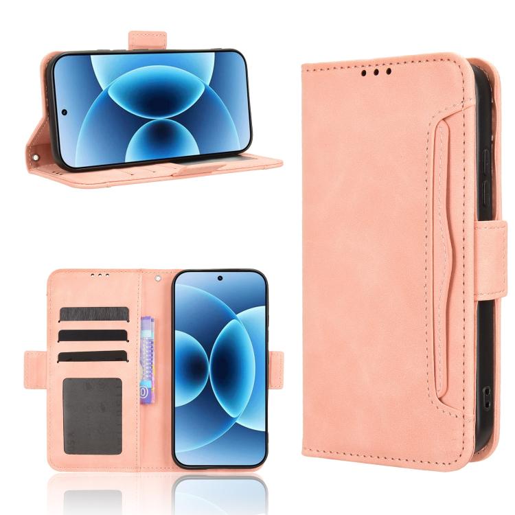 Skin Feel Calf Texture Card Slots Leather Phone Case, For Xiaomi 17, For Redmi 15C 5G / 4G EU 173mm / Poco C85 5G, For Xiaomi Poco M7 4G 169mm, For Redmi 15 5G Global / 15 4G SEA 169.5mm