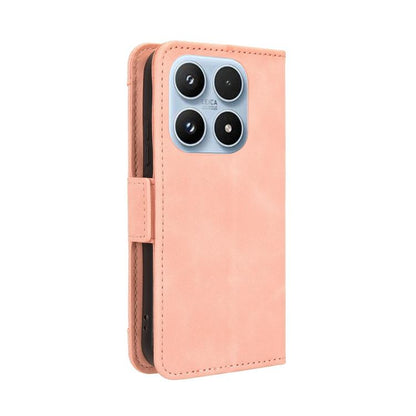 Skin Feel Calf Texture Card Slots Leather Phone Case, For Xiaomi 17, For Redmi 15C 5G / 4G EU 173mm / Poco C85 5G, For Xiaomi Poco M7 4G 169mm, For Redmi 15 5G Global / 15 4G SEA 169.5mm