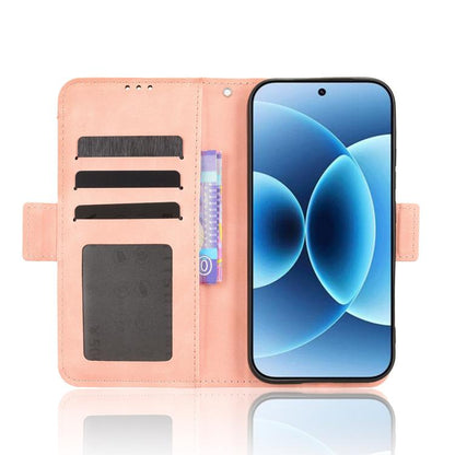 Skin Feel Calf Texture Card Slots Leather Phone Case, For Xiaomi 17, For Redmi 15C 5G / 4G EU 173mm / Poco C85 5G, For Xiaomi Poco M7 4G 169mm, For Redmi 15 5G Global / 15 4G SEA 169.5mm