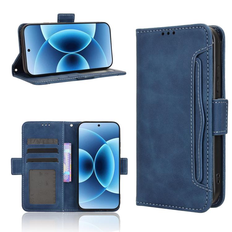 Skin Feel Calf Texture Card Slots Leather Phone Case, For Xiaomi 17, For Redmi 15C 5G / 4G EU 173mm / Poco C85 5G, For Xiaomi Poco M7 4G 169mm, For Redmi 15 5G Global / 15 4G SEA 169.5mm