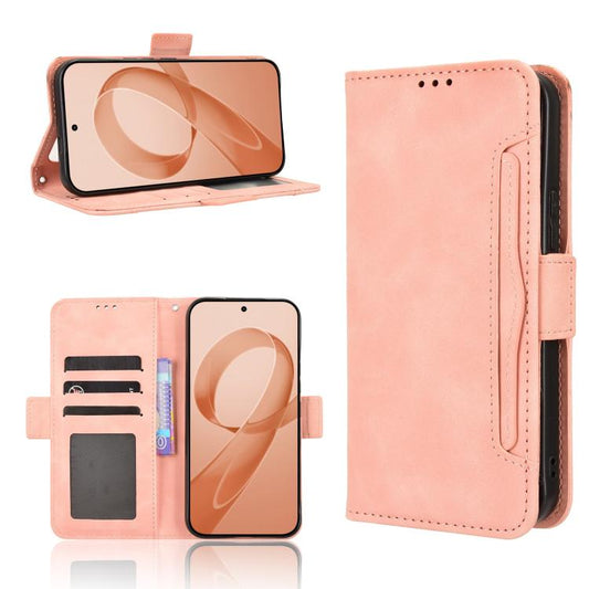 Skin Feel Calf Texture Card Slots Leather Phone Case, For Redmi K90 Pro Max 5G / Poco F8 Ultra, For Redmi K90 5G / Poco F8 Pro, For Xiaomi 17 Pro Max, For Xiaomi 17 Pro