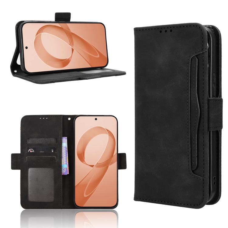 Skin Feel Calf Texture Card Slots Leather Phone Case, For Redmi K90 Pro Max 5G / Poco F8 Ultra, For Redmi K90 5G / Poco F8 Pro, For Xiaomi 17 Pro Max, For Xiaomi 17 Pro