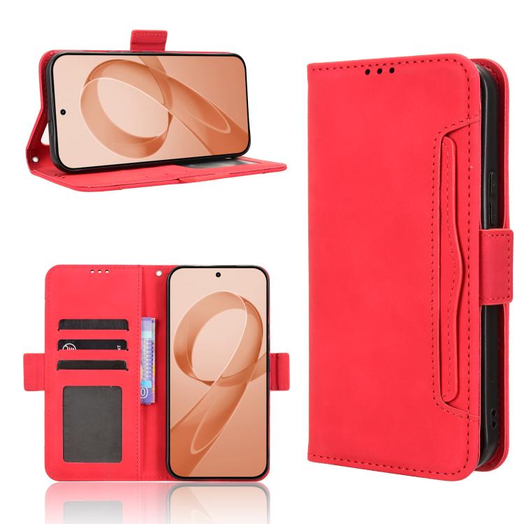 Skin Feel Calf Texture Card Slots Leather Phone Case, For Redmi Note 15 5G / 4G 164mm / Poco M8 5G, For Redmi K90 Pro Max 5G / Poco F8 Ultra, For Redmi Note 15 Pro 4G Global 163.2mm, For Redmi K90 5G / Poco F8 Pro