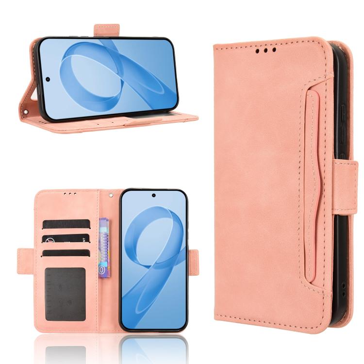 Skin Feel Calf Texture Card Slots Leather Phone Case, For Redmi K90 Pro Max 5G / Poco F8 Ultra, For Redmi K90 5G / Poco F8 Pro, For Xiaomi 17 Pro Max, For Xiaomi 17 Pro