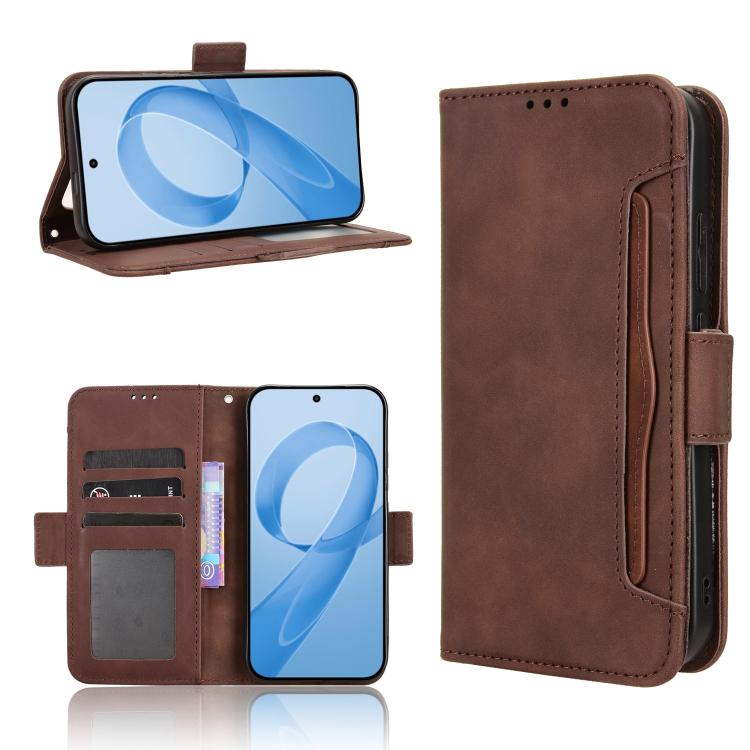 Skin Feel Calf Texture Card Slots Leather Phone Case, For Redmi Note 15 5G / 4G 164mm / Poco M8 5G, For Redmi K90 Pro Max 5G / Poco F8 Ultra, For Redmi Note 15 Pro 4G Global 163.2mm, For Redmi K90 5G / Poco F8 Pro