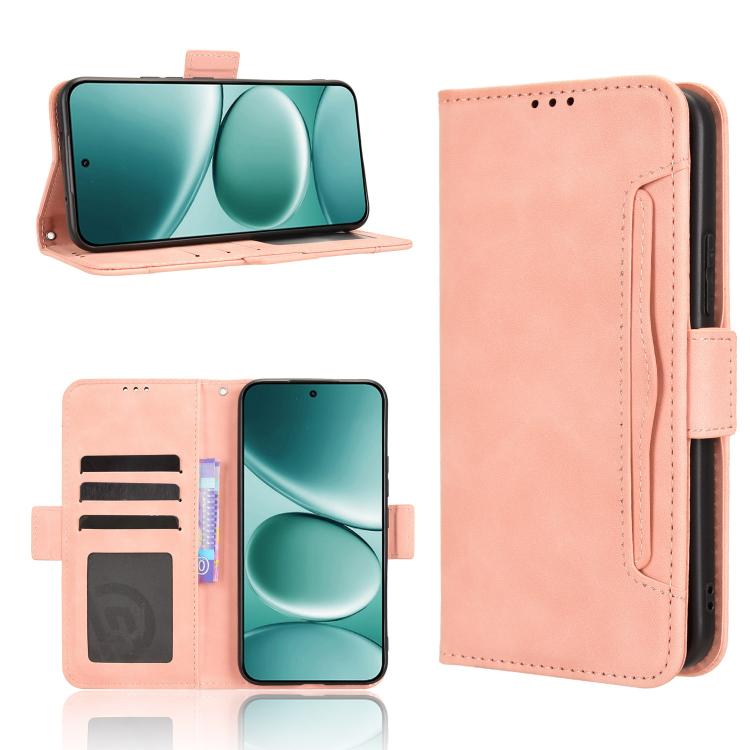Skin Feel Calf Texture Card Slots Leather Phone Case, For Redmi Turbo 5 5G / Poco X8 Pro, For Redmi Note 15 Pro+ 5G 163.3mm/Poco M8 Pro 5G, For Redmi Note 15 5G / 4G 164mm / Poco M8 5G, For Redmi K90 Pro Max 5G / Poco F8 Ultra