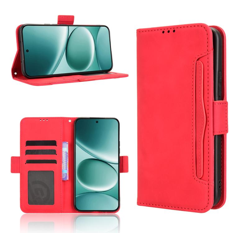 Skin Feel Calf Texture Card Slots Leather Phone Case, For Redmi Turbo 5 5G / Poco X8 Pro, For Redmi Note 15 Pro+ 5G 163.3mm/Poco M8 Pro 5G, For Redmi Note 15 5G / 4G 164mm / Poco M8 5G, For Redmi K90 Pro Max 5G / Poco F8 Ultra