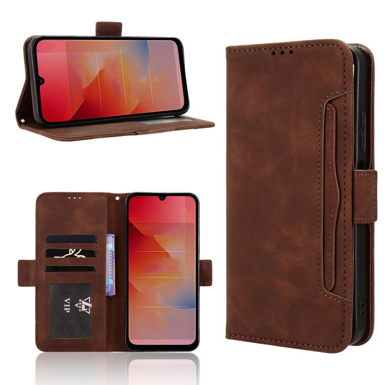 Skin Feel Calf Texture Card Slots Leather Phone Case, For Redmi 17C 4G / 14C 4G / 14R / A4, For Redmi A7 Pro 171mm / Poco C85x 5G, For Redmi 15a 5G / R70 5G / R70m 5G, For Redmi Turbo 5 Max 5G / Poco X8 Pro Max