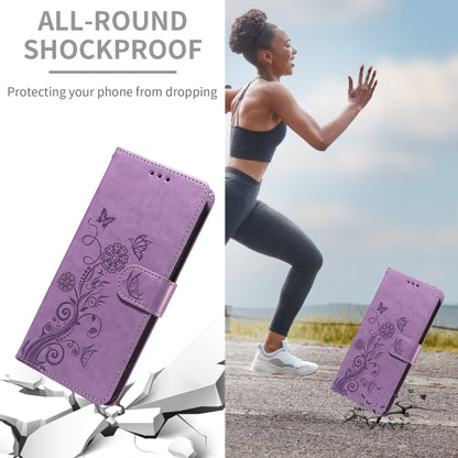 Embossed Butterfly Flowers Leather Phone Case, For iPhone 16, For iPhone 15 Pro Max, For iPhone 15 Pro, For iPhone 15 Plus