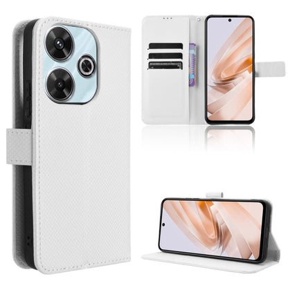 Diamond Texture Leather Phone Case, For Redmi Note 14 4G Global 163.25mm, For Redmi Note 14 Pro+ 5G, For Redmi K70 Ultra, For Redmi 13 4G / Note 13R 5G