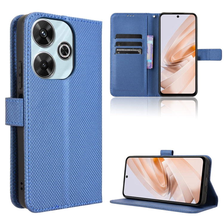 Diamond Texture Leather Phone Case, For Redmi Note 14 4G Global 163.25mm, For Redmi Note 14 Pro+ 5G, For Redmi K70 Ultra, For Redmi 13 4G / Note 13R 5G