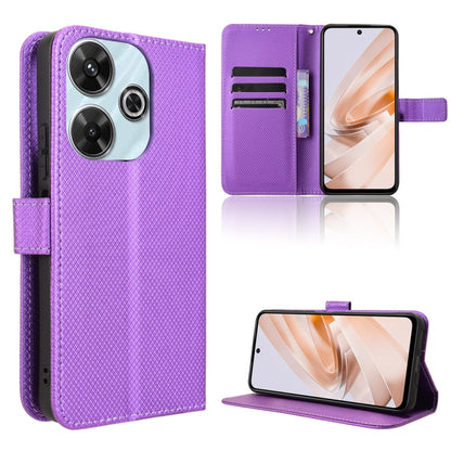 Diamond Texture Leather Phone Case, For Redmi Note 14 4G Global 163.25mm, For Redmi Note 14 Pro+ 5G, For Redmi K70 Ultra, For Redmi 13 4G / Note 13R 5G