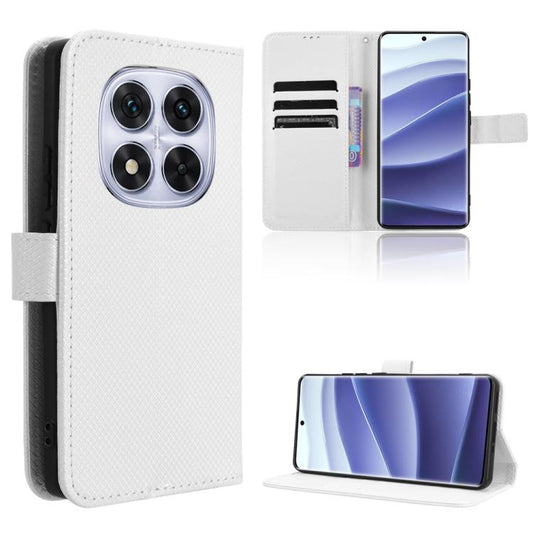Diamond Texture Leather Phone Case, For Redmi Note 14 Pro+ 5G, For Redmi 14C 4G, For Redmi K70 Ultra, For Redmi 13 4G / Note 13R 5G