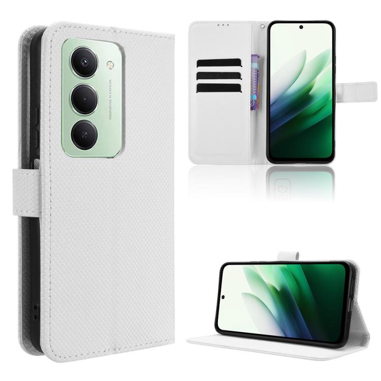 Diamond Texture Leather Phone Case, For Redmi 15C 5G / 4G Global 171mm / Poco C85 4G, For Redmi 15 5G / 4G EU 171mm, For Xiaomi 15T 5G, For Redmi K80 Ultra