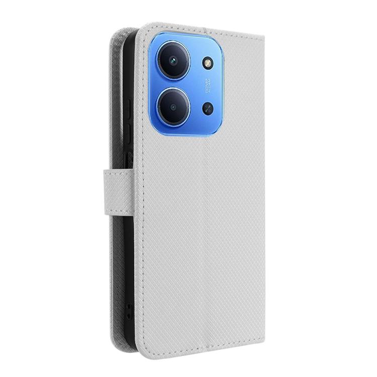 Diamond Texture Leather Phone Case, For Redmi 15C 5G / 4G EU 173mm / Poco C85 5G, For Xiaomi Poco M7 4G 169mm, For Redmi 15 5G Global / 15 4G SEA 169.5mm, For Redmi 15C 5G / 4G Global 171mm / Poco C85 4G