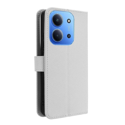 Diamond Texture Leather Phone Case, For Redmi 15C 5G / 4G EU 173mm / Poco C85 5G, For Xiaomi Poco M7 4G 169mm, For Redmi 15 5G Global / 15 4G SEA 169.5mm, For Redmi 15C 5G / 4G Global 171mm / Poco C85 4G