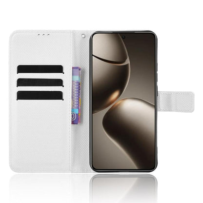 Diamond Texture Leather Phone Case, For Xiaomi 15T 5G, For Redmi K80 Ultra, For Redmi A5 4G 173.3mm, For Redmi Note 14 4G 164.84mm EU Version