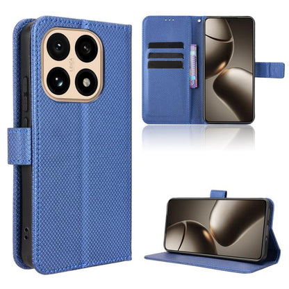 Diamond Texture Leather Phone Case, For Redmi 15C 5G / 4G Global 171mm / Poco C85 4G, For Redmi 15 5G / 4G EU 171mm, For Xiaomi 15T 5G, For Redmi K80 Ultra