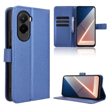 Diamond Texture Leather Phone Case, For Xiaomi 17, For Redmi 15C 5G / 4G EU 173mm / Poco C85 5G, For Xiaomi Poco M7 4G 169mm, For Redmi 15 5G Global / 15 4G SEA 169.5mm