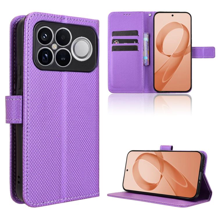 Diamond Texture Leather Phone Case, For Redmi Note 15 5G / 4G 164mm / Poco M8 5G, For Redmi K90 Pro Max 5G / Poco F8 Ultra, For Redmi Note 15 Pro 4G Global 163.2mm, For Redmi K90 5G / Poco F8 Pro