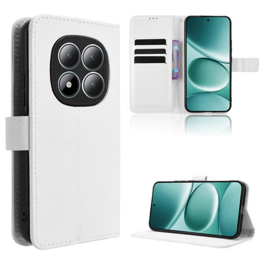 Diamond Texture Leather Phone Case, For Redmi Note 15 Pro 4G Global 163.2mm, For Redmi K90 5G / Poco F8 Pro, For Xiaomi 17 Pro Max, For Xiaomi 17 Pro