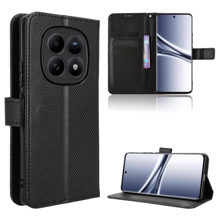 Diamond Texture Leather Phone Case, For Redmi Note 15 Pro+ 5G 163.3mm/Poco M8 Pro 5G, For Redmi Note 15 5G / 4G 164mm / Poco M8 5G, For Redmi K90 Pro Max 5G / Poco F8 Ultra, For Redmi Note 15 Pro 4G Global 163.2mm