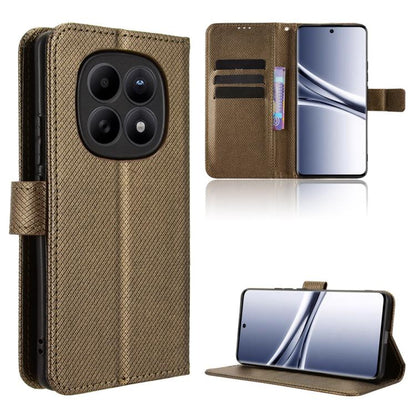 Diamond Texture Leather Phone Case, For Redmi Note 15 5G / 4G 164mm / Poco M8 5G, For Redmi K90 Pro Max 5G / Poco F8 Ultra, For Redmi Note 15 Pro 4G Global 163.2mm, For Redmi K90 5G / Poco F8 Pro