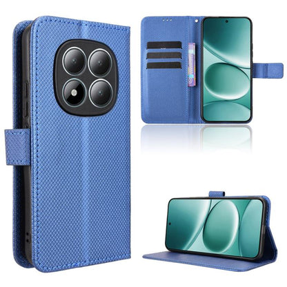 Diamond Texture Leather Phone Case, For Redmi Note 15 Pro+ 5G 163.3mm/Poco M8 Pro 5G, For Redmi Note 15 5G / 4G 164mm / Poco M8 5G, For Redmi K90 Pro Max 5G / Poco F8 Ultra, For Redmi Note 15 Pro 4G Global 163.2mm