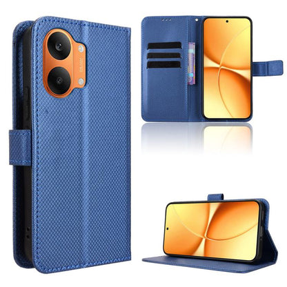 Diamond Texture Leather Phone Case, For Redmi A7 Pro 171mm / Poco C85x 5G, For Redmi Turbo 5 Max 5G / Poco X8 Pro Max, For Redmi Turbo 5 5G / Poco X8 Pro, For Redmi Note 15 Pro+ 5G 163.3mm/Poco M8 Pro 5G