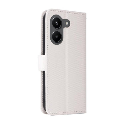 Diamond Texture Leather Phone Case, For Redmi Turbo 5 5G / Poco X8 Pro, For Redmi Note 15 Pro+ 5G 163.3mm/Poco M8 Pro 5G, For Redmi Note 15 5G / 4G 164mm / Poco M8 5G, For Redmi K90 Pro Max 5G / Poco F8 Ultra