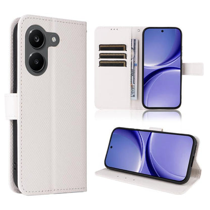 Diamond Texture Leather Phone Case, For Redmi Turbo 5 5G / Poco X8 Pro, For Redmi Note 15 Pro+ 5G 163.3mm/Poco M8 Pro 5G, For Redmi Note 15 5G / 4G 164mm / Poco M8 5G, For Redmi K90 Pro Max 5G / Poco F8 Ultra